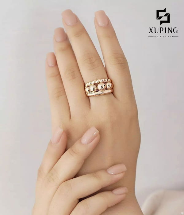 عکس-انگشتر زنانه نقره ژوپینگ