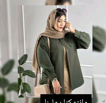 عکس-مانتو زنانه کتان