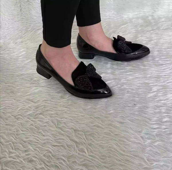 عکس-کفش روزمره مجلسی زنانه ورنی
