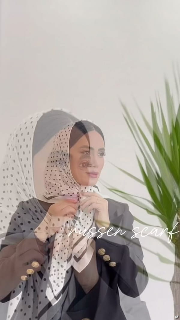 عکس-روسری زنانه ابریشم