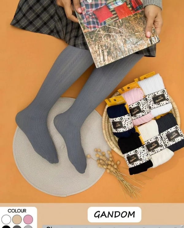عکس-جوراب شلواری بهاره بچگانه جین