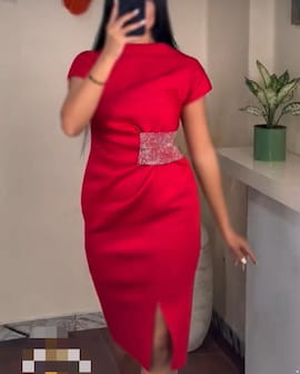 لباس مجلسی زنانه قرمز