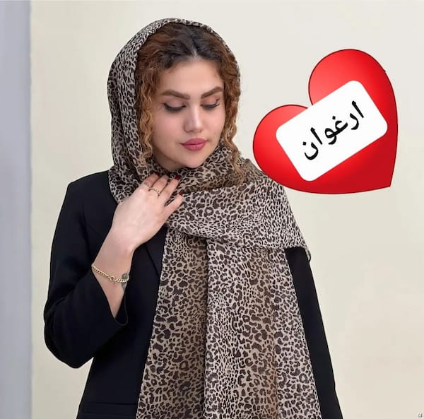 عکس-شال زنانه نخی