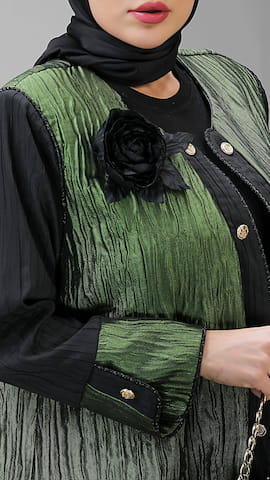 کت دخترانه سبز