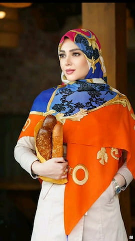 روسری زنانه پنبه