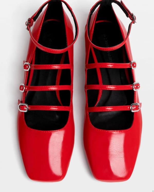 عکس-کفش زنانه استرادیواریوس قرمز
