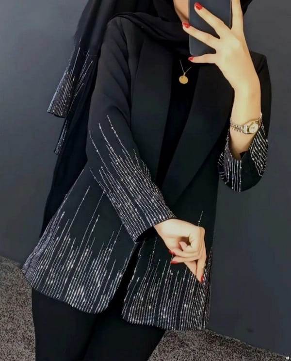 عکس-مانتو زنانه مازراتی مشکی