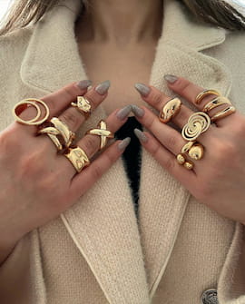انگشتر زنانه طلایی