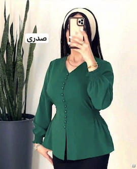 شومیز زنانه کرپ