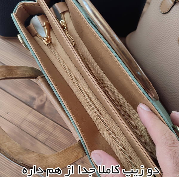 عکس-کیف زنانه چوب