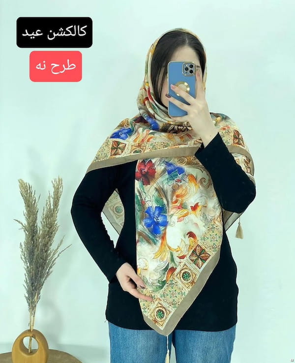 عکس-روسری زنانه نخ