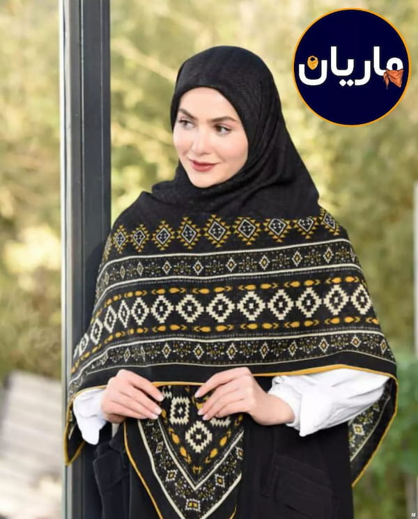 عکس-روسری بهاره زنانه نخی