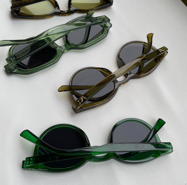 عکس-عینک زنانه سبز