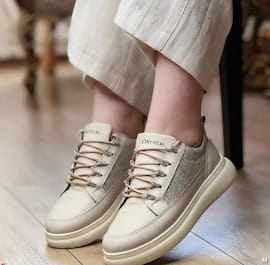 کفش روزمره زنانه ونس سفید