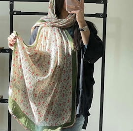 شال زنانه کفش ملی