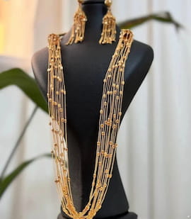 گردنبند زنانه روکش طلا
