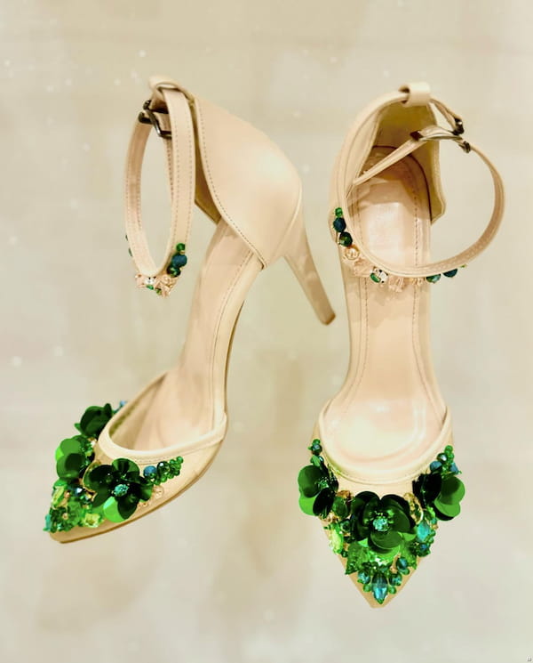 عکس-کفش زنانه سبز