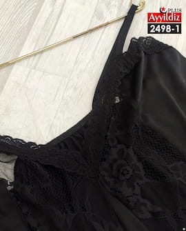 لباس خواب زنانه ویسکوز مشکی