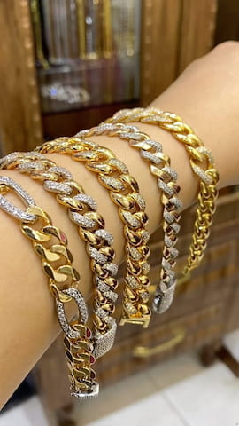 دستبند زنانه طلا کارتیه