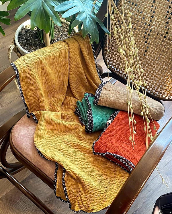 عکس-شال زنانه لویی ویتون تک رنگ
