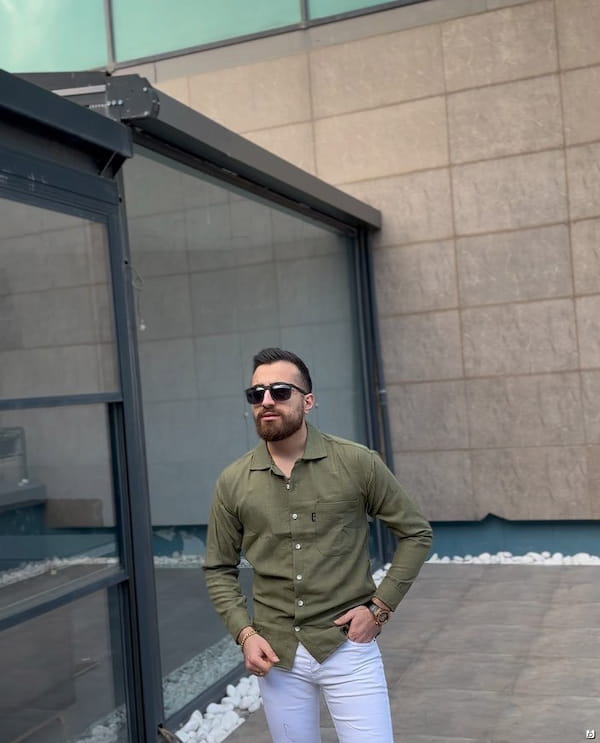 عکس-پیراهن کژوال مردانه