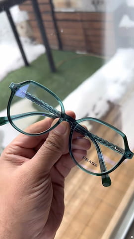 عینک زنانه پرادا سبز
