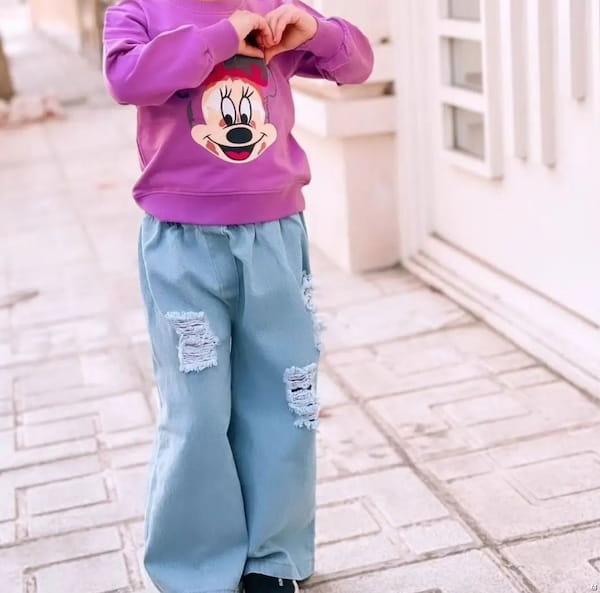 عکس-ست چاپ زول بچگانه پنبه