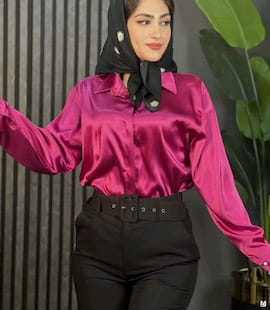 شومیز زنانه ساتن