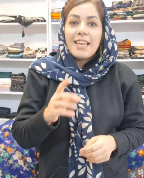 عکس-روسری زنانه نخی