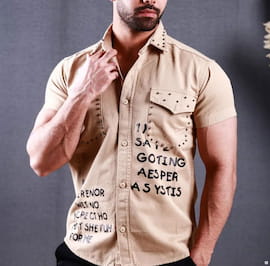 پیراهن چاپ زول مردانه پنبه
