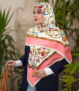 روسری زنانه نخی