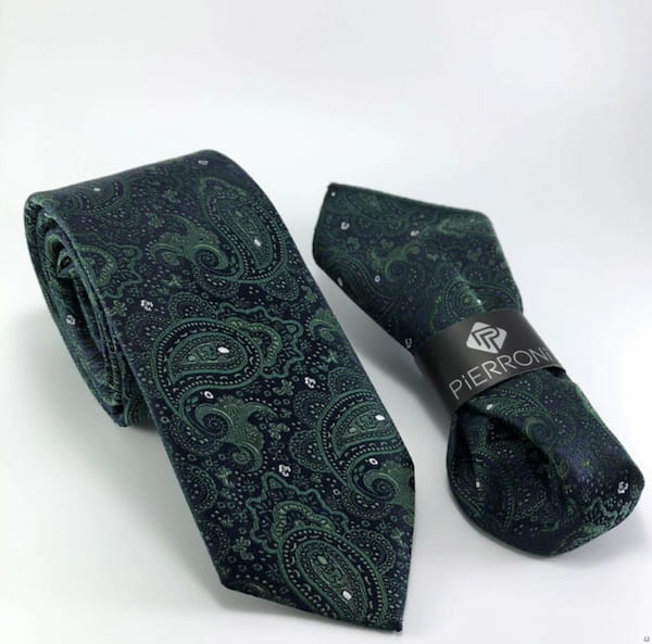 عکس-کراوات مردانه زارا سبز