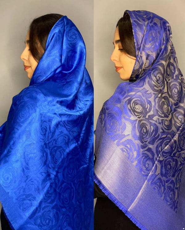 عکس-چادر زنانه ابریشم