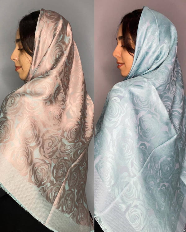 عکس-چادر زنانه ابریشم