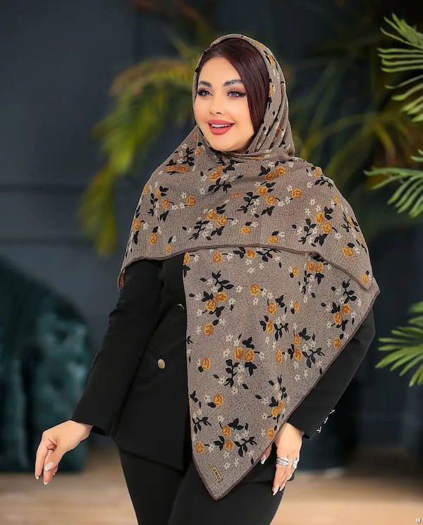 عکس-روسری زنانه نخی