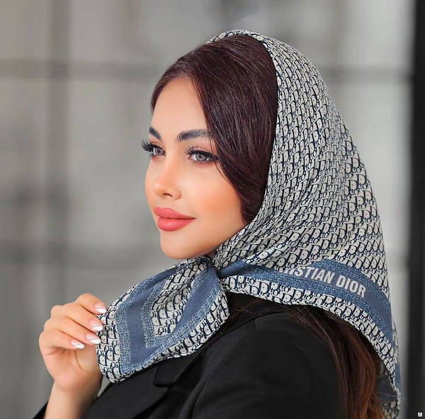 عکس-مینی اسکارف زنانه دیور