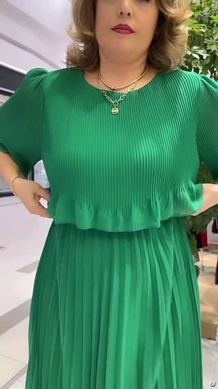عکس-پیراهن زنانه سبز