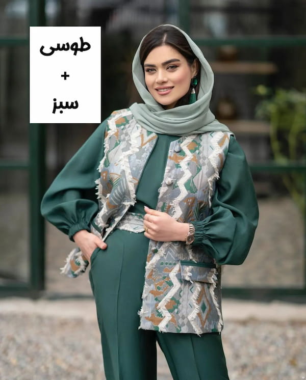 عکس-مانتو زنانه طوسی