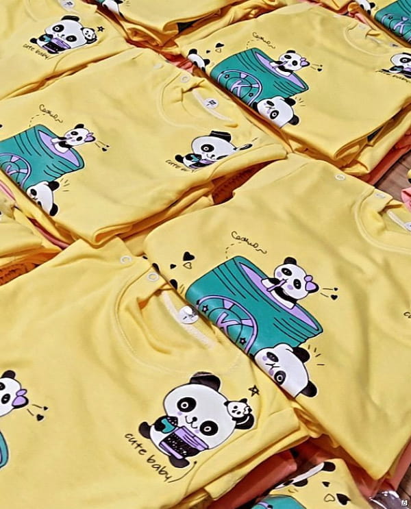 عکس-پیراهن چاپ زول بچگانه جین