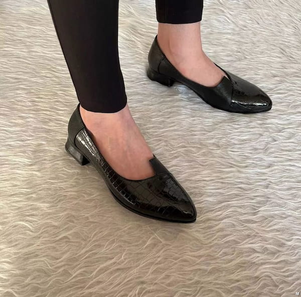 عکس-کفش روزمره مجلسی زنانه ورنی