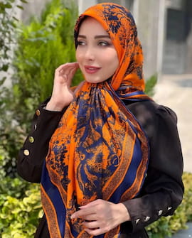 روسری پاییزه زنانه کشمیر