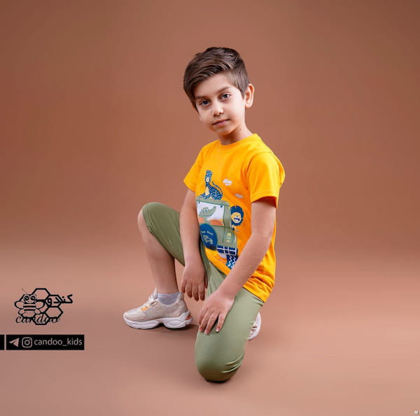 عکس-تیشرت بچگانه پنبه
