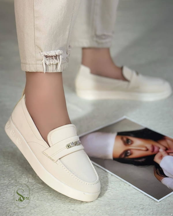 عکس-کفش زنانه سفید