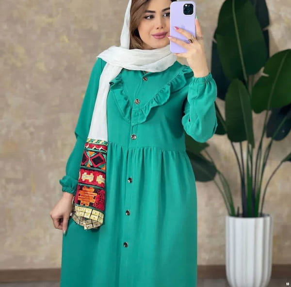 عکس-مانتو زنانه ابر و بادی