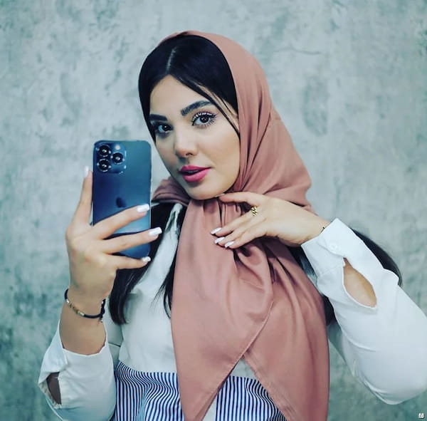 عکس-روسری زنانه نخی تک رنگ