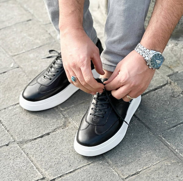 عکس-کفش روزمره طبی مردانه پلی اورتان