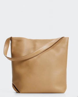 کیف زنانه چرم شتری