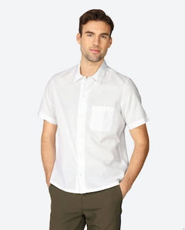 پیراهن آستین کوتاه مردانه نخ پنبه