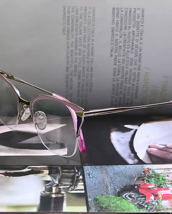 عکس-عینک زنانه فلزی تیفانی