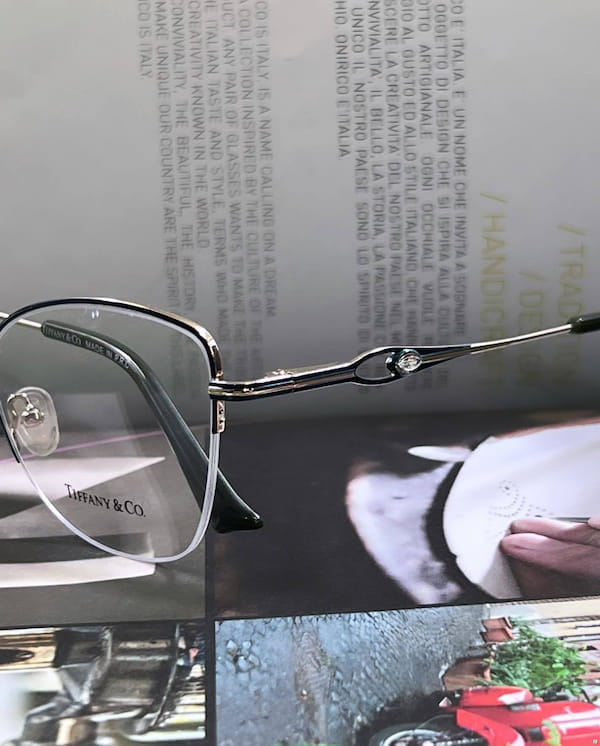 عکس-عینک زنانه فلزی تیفانی